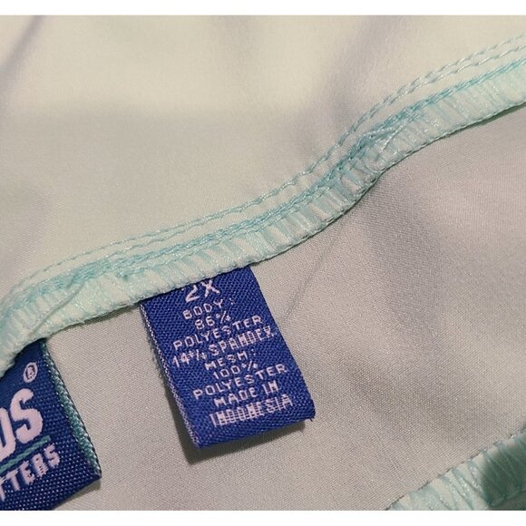 New! Reel Legends Plus Adventure Shorts Size 2X Yucca Green Pull On Zip Pocket - Picture 6 of 14